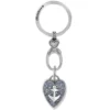 Anchor And Soul Charm Key Fob
