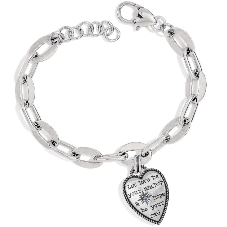 Anchor And Soul Link Bracelet - Image 2