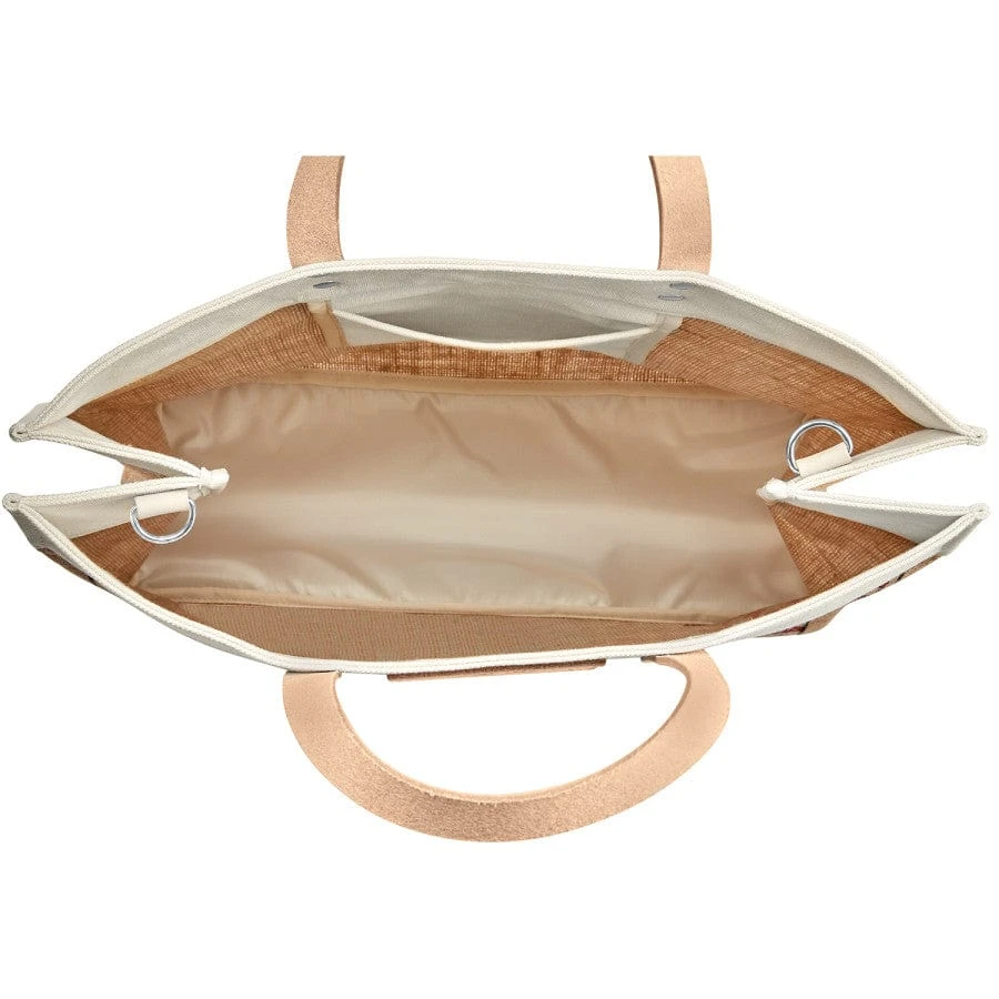 Best Pals East West Burlap Tote - Image 2