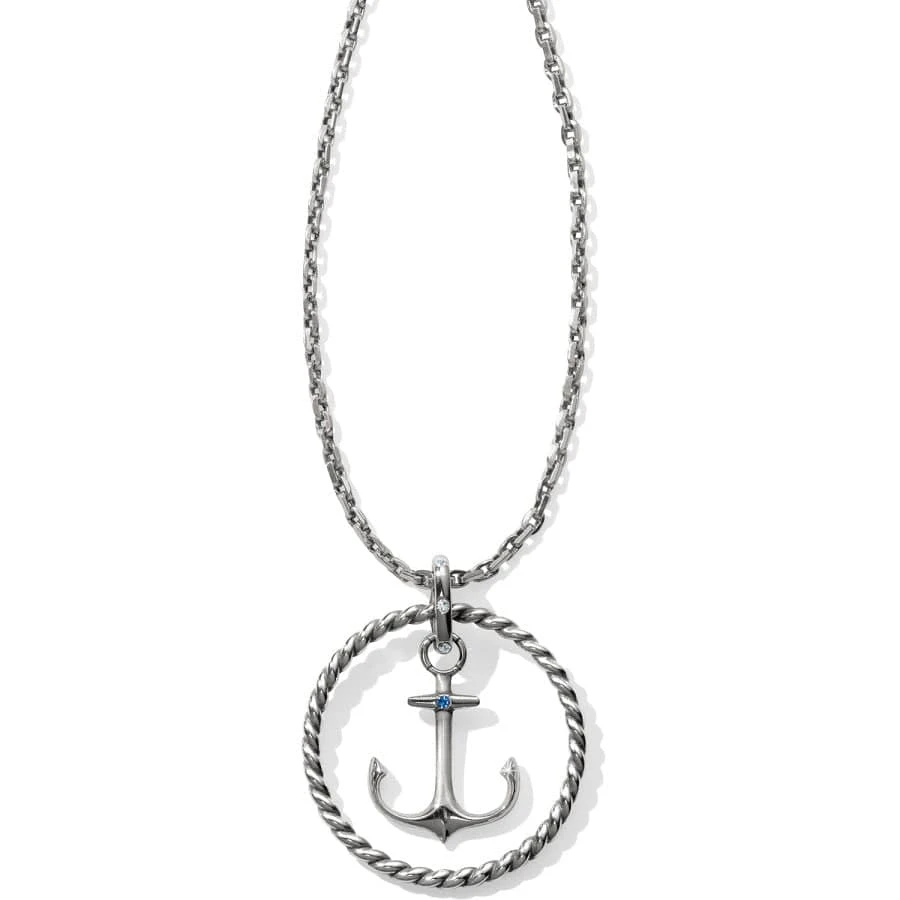 Blue Water Float Anchor Convertible Necklace