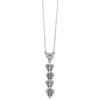 Cascading Hearts Drop Necklace