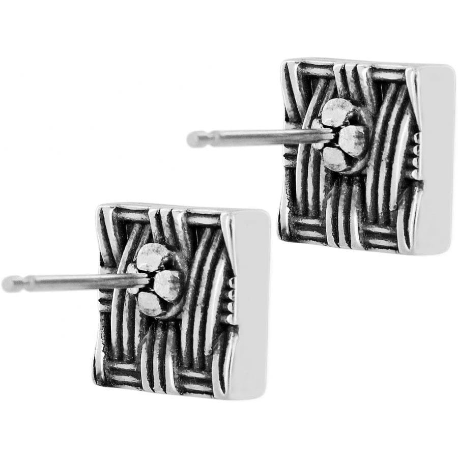 Crystal Rocks Post Earrings - Image 3