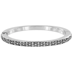 Diamond Hinged Bangle