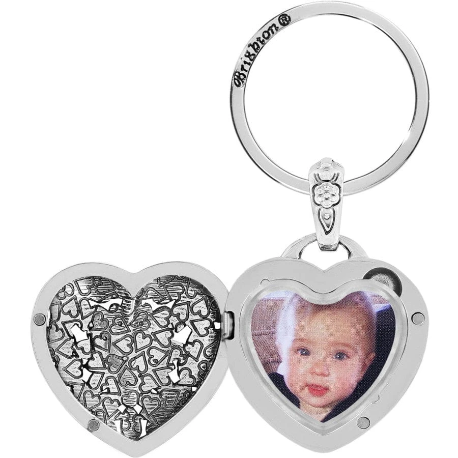 Floral Heart Key Fob - Image 2
