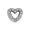 Glitter Hearts Bead