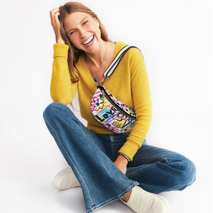 Graffiti Love Cross Body Belt Bag - Image 4