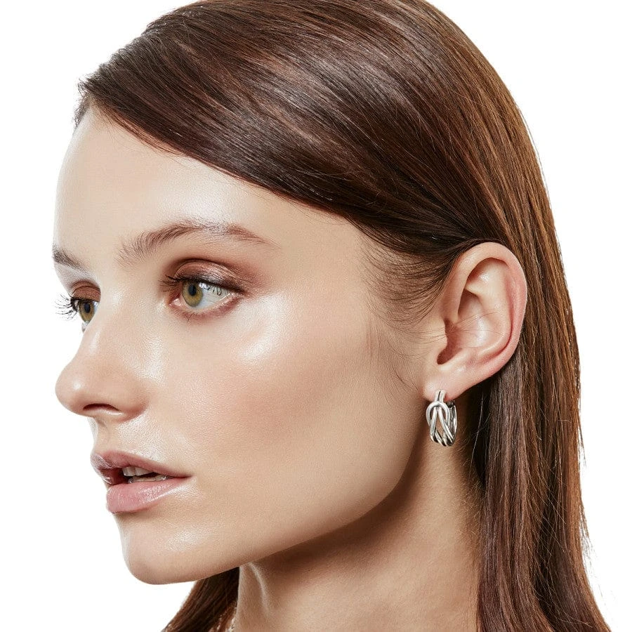 Interlok Harmony Hoop Earrings - Image 3