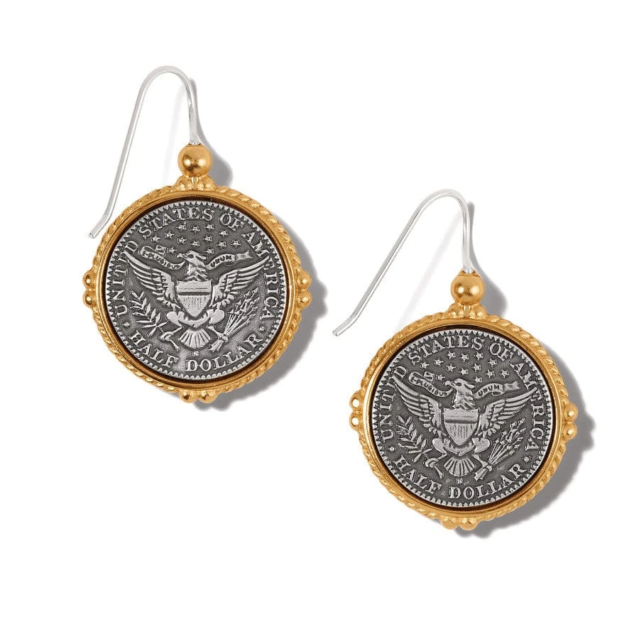 Lady Liberty French Wire Earrings - Image 2
