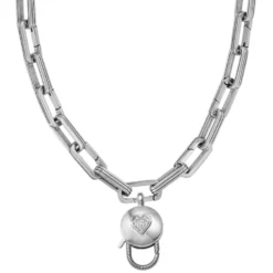 Maria Link Charm Necklace