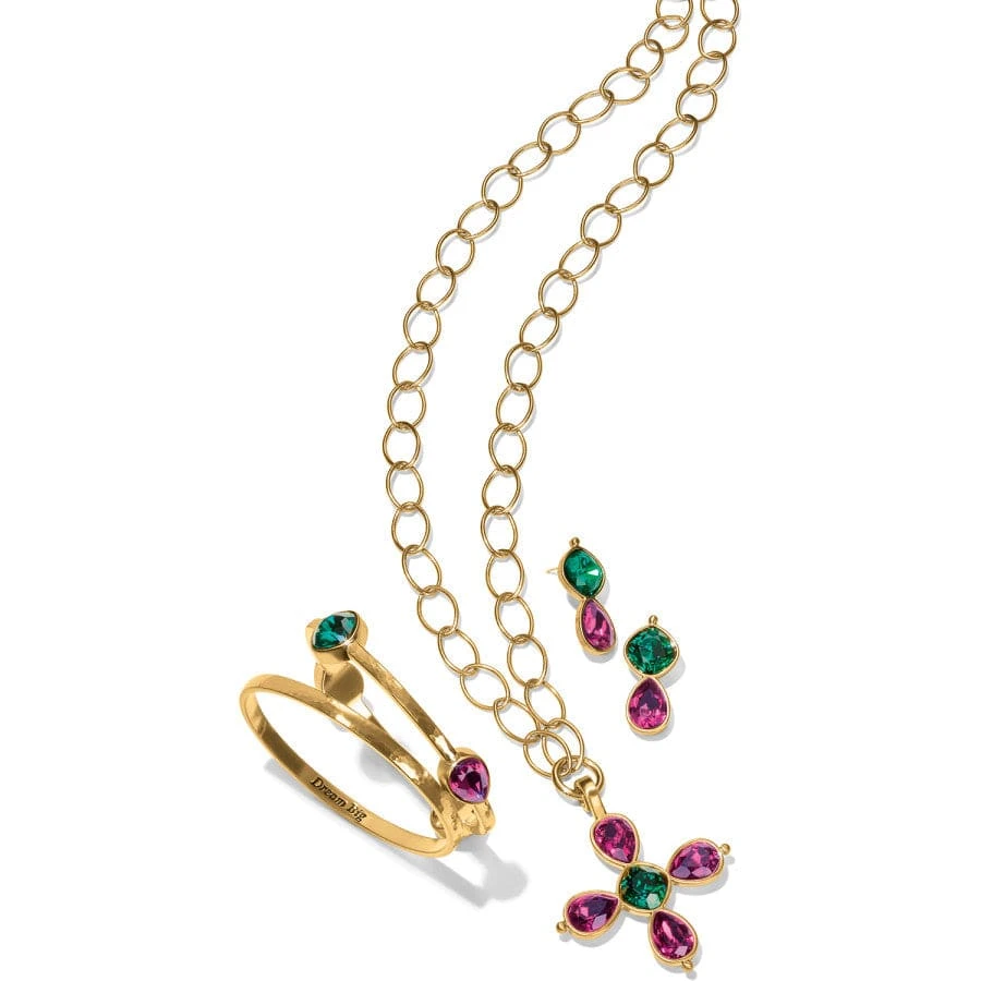 Mercury Post Drop Earrings - Image 2