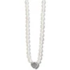 Meridian Zenith Heart Pearl Necklace