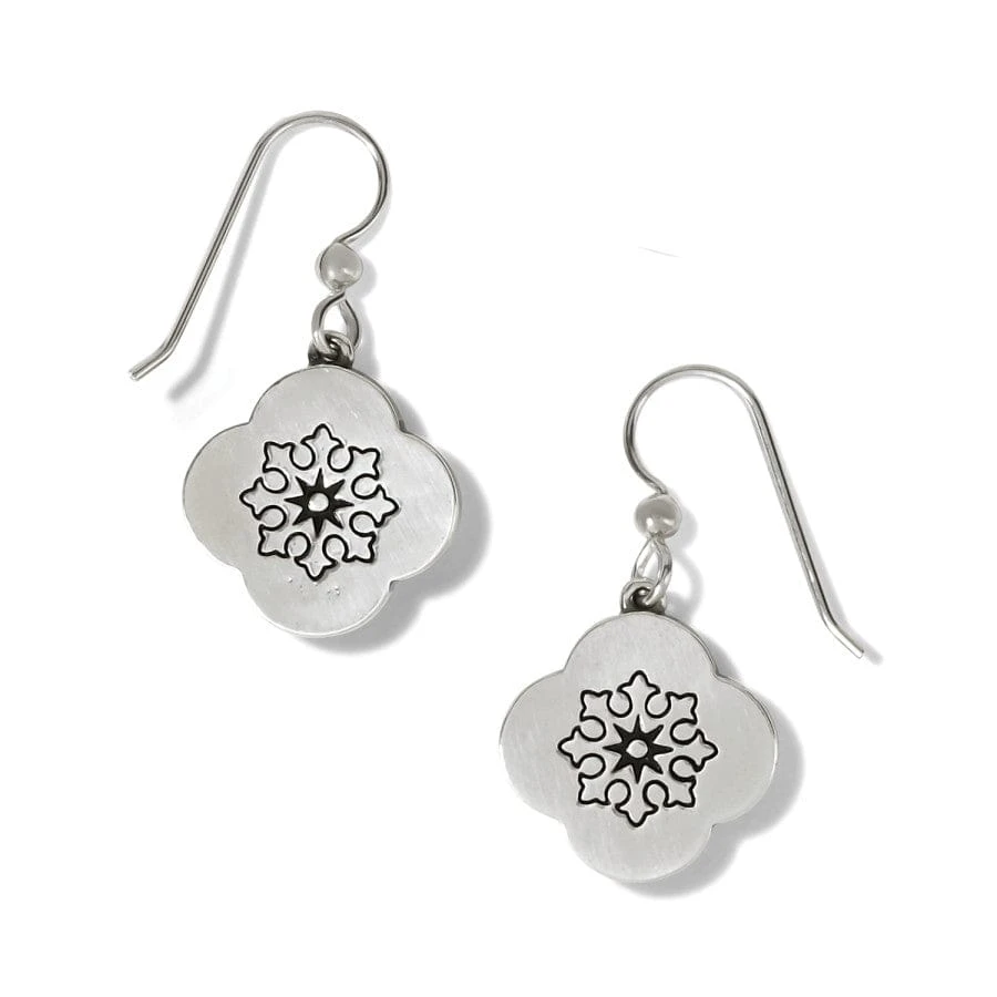 Mosaic Petite Pendant French Wire Earrings - Image 2