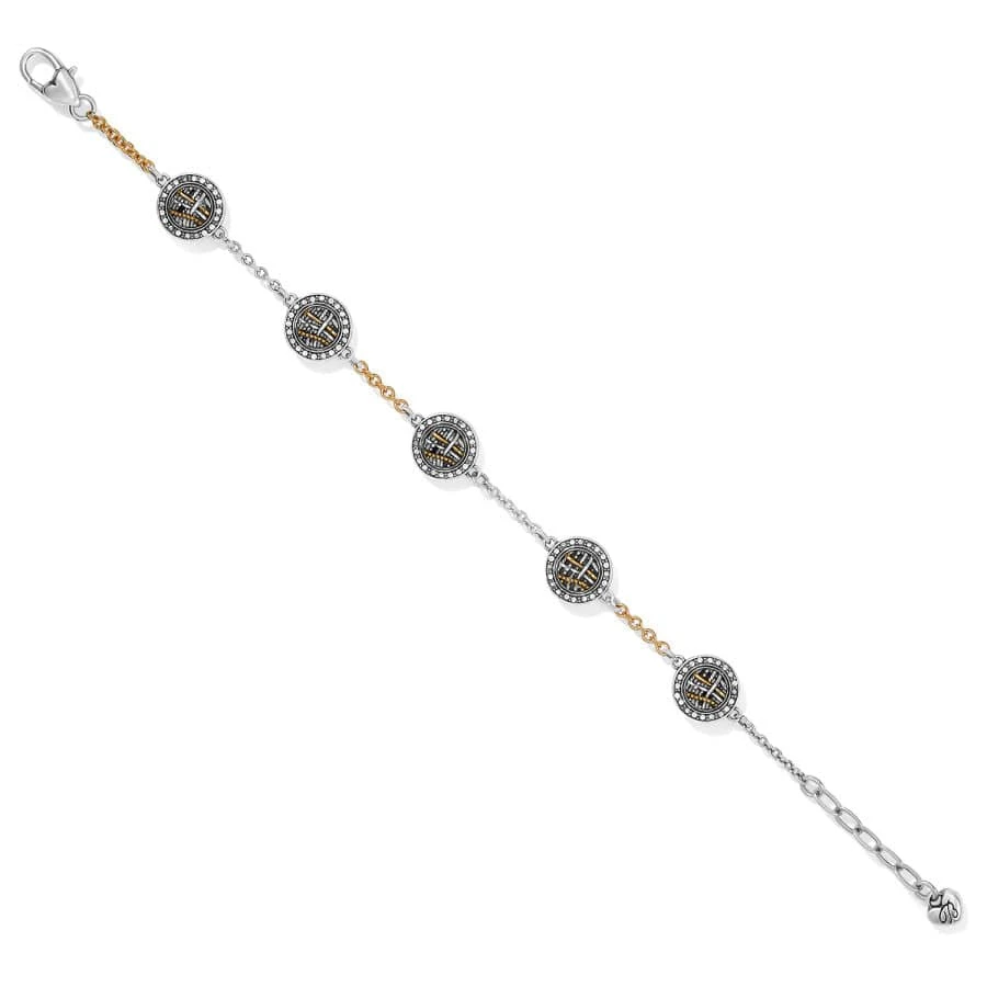 Neptune's Rings Woven Station Bracelet - Image 2