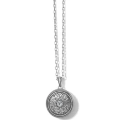 Romanza Round Locket Necklace