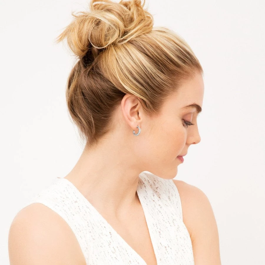 Secret Of Love Mini Hoop Earrings - Image 3