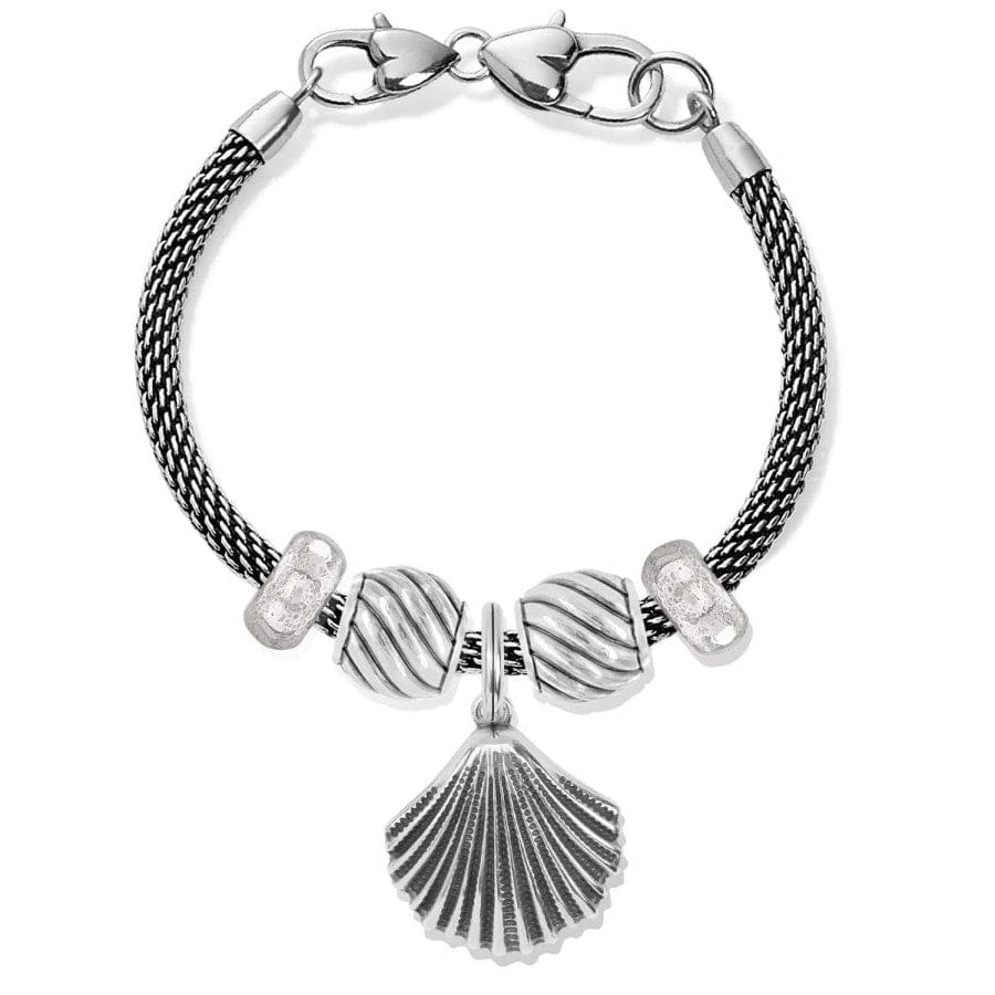 Silver Shell Charm Bracelet - Image 2