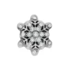 Snowflake Glitz Bead