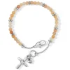 Sweet Reflections Cross Bracelet